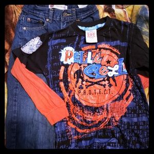 Boy's Levi's and Shirt